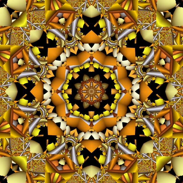 Sunflower Kaleidoscope