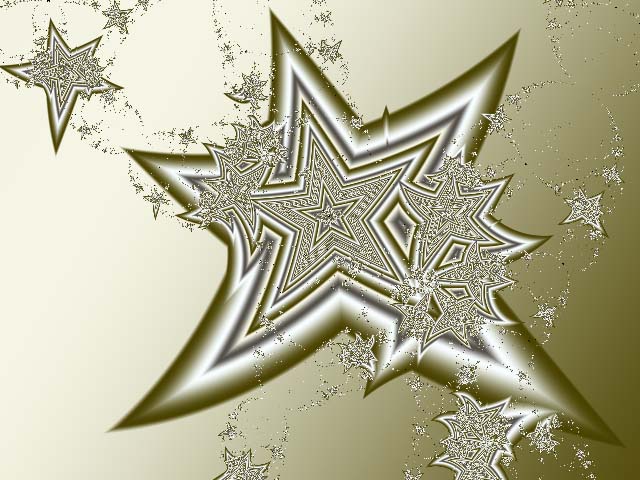 Silver & Gold Stars