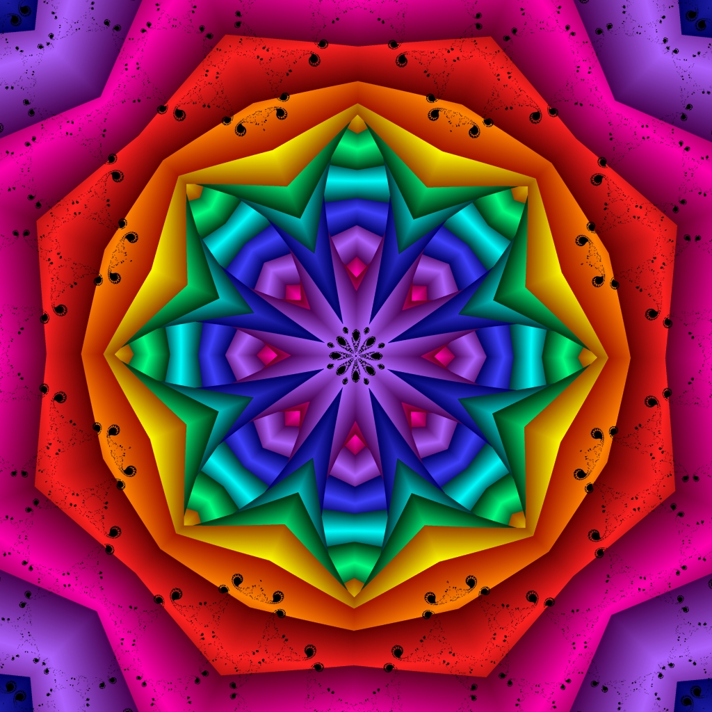 Rainbow Kaleidoscope