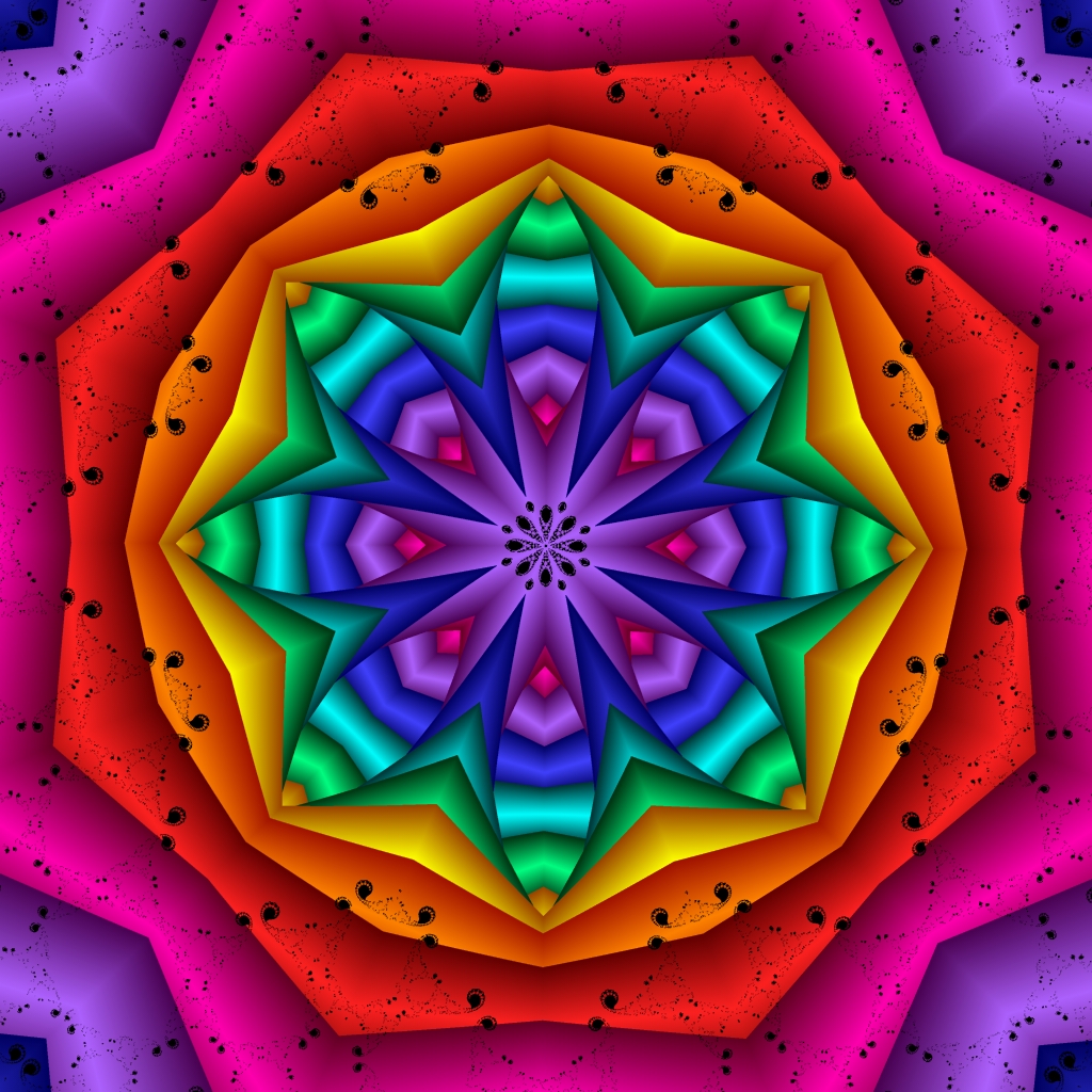 Rainbow Kaleidoscope